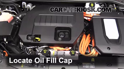 2013 Chevrolet Volt 1.4L 4 Cyl. Aceite Agregar aceite